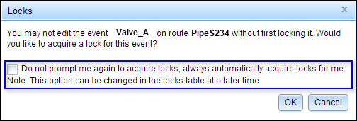 Disabling conflict prevention prompts from the message prompt Disabling conflict prevention prompts from the message prompt